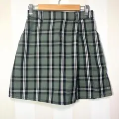 WEGO　チェック柄　スカート　ウィゴー