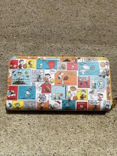 スヌーピー コミック柄 財布