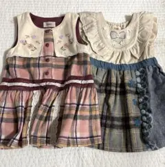 スーリー☆ ワンピース 90cm 2点セット