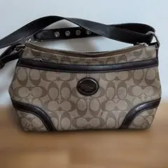 COACH ショルダーバッグ ベージュ/ブラウン