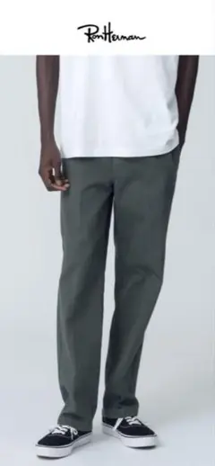 【着用1回】Outerknown 24年購入Dickies カーキ スラックス