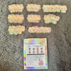 め*ね様 サンリオ ホログラムステッカーセット 日焼けキティ