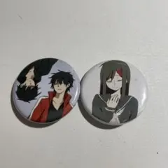 カゲロウプロジェクト カゲプロ 缶バッジ シンタロー アヤノ エネ カノ