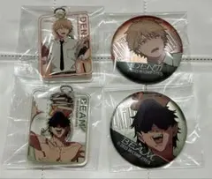 チェンソーマン　レゼ篇 メタリック缶バッジ アクリルキーホルダー デンジ　ビーム
