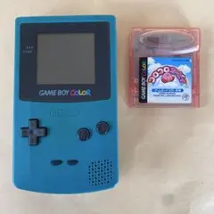 【ジャンク品】 ゲームボーイカラー本体 コロコロカービィ ソフト セット