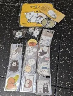 ちいかわ×サンリオ ナガノ 色紙 なかよしラバーマスコット