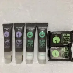 【新品未開封】サトウキビ原料 フェアトレード シャンプー&コンディショナー&石鹸