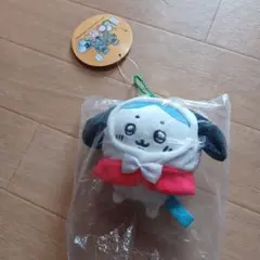 ちいかわのぬいぐるみマスコット ストラップ付き