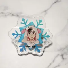 ユーリ！！！ on ICE　アクリルバッジ　勝生勇利