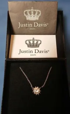 Justin Davis 　１粒ストーンデザインネックレスのサムネイル