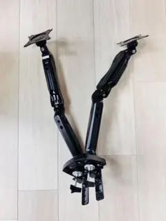 huanuo デュアルモニターアーム VESA対応