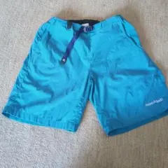 mont-bell 青 ショートパンツ140　キッズ
