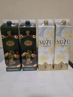 霧島酒造 黒霧島・SUZUKIRISHIMA 1800ml 4本セットのサムネイル