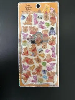 【新品・正規品】プチドロップステッカー プーさん 新作