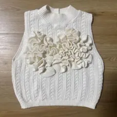 ニット タンクトップ