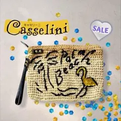 『Casselini』キャセリーニ フラミンゴ クラッチバッグのサムネイル