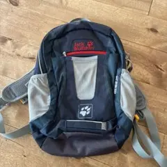 キッズ用に！Jack Wolfskin 小型リュック ダークグレー