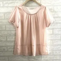 anysis 【洗える】ブラウス　ピンク