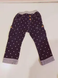 ネイビー 星柄 パンツ 95cm
