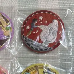 Disney Characters 刺繍缶バッジスケット2