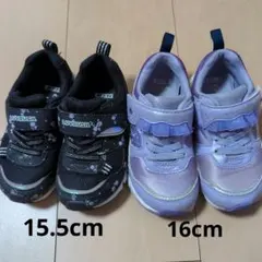 ムーンスター ラブラッシュ スニーカー 2足セット