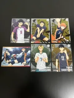 ハイキュー!! クリアカードコレクションガム 6セット