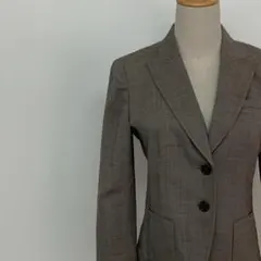 【極美品】バナナリパブリック 高級ウール ジャケット 通勤オフィス ストレッチ