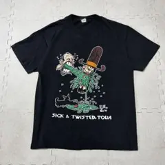 98年 USA製 GIANT KORN オフィシャル ヴィンテージ Tシャツ Vintage 1998 KORN Band T-shirt Anime Cartoon Giant Rock long