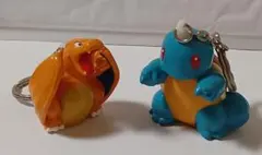 ポケットモンスター　ポケモン　Pokemon　キーホルダー　リザードン　ゼニガメ