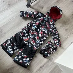 Burton 子ども用スノーボードウェア 2T 手袋付き