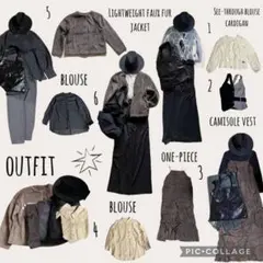 レディース まとめ売り服 ワンピース コート ファー UNIQLO