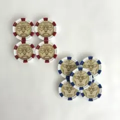 【9枚セット】　ジョジョの奇妙な冒険 一番くじ 魂のポーカーチップ　コイン