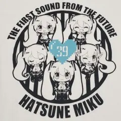 初音ミク公式 Tシャツ ホワイト Mサイズ