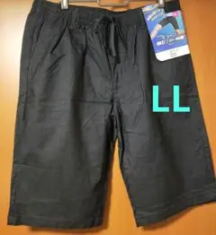 新品タグ付☆しまむら☆ビヨーンド ストレッチ ハーフパンツ ブラック LLのサムネイル