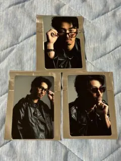 オリックスバファローズ 福田周平 オリ姫社員証風トレーディングカード 3種セット