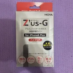 HOYA Z’usGアルミノシリケートガラス液晶保護カバーiPhone6plus