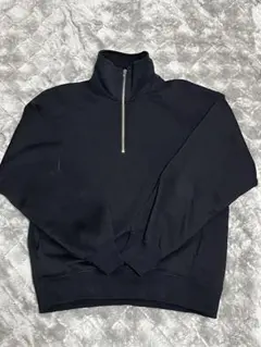 GUヘビーウェイトスウェットハーフジッププルオーバー