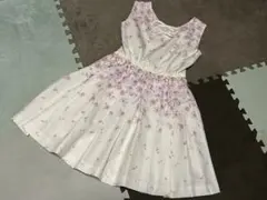 最終値下げ　リズリサ　花柄ワンピース　サイズ0