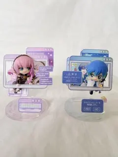 初音ミク　WINDOW FIGURE collection 巡音ルカ　KAITO