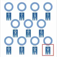 日ハム 銭湯風キーホルダー レイエス