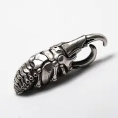 【鉄蛹】ハンドメイドオリジナルデザイン カブトムシ合金ネックレス