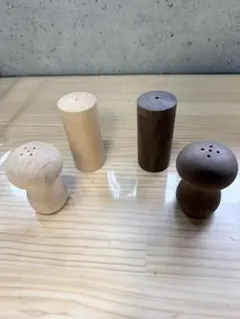 まとめ売り 木製 置物 25本セット ハンドメイド 置物 インテリア置物