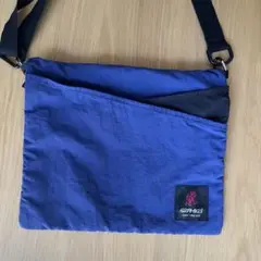 (美品)GRAMICCI ネイビー サコッシュ
