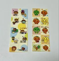 こげぱん　みかんぼうや　シール　平成　当時品