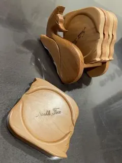 本日限定値下げ！　コースター　木製　セット　オシャレ