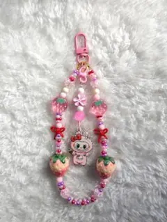 ラブブ☆いちごストラップ②