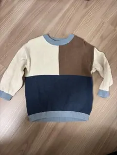 H&M コットンニットセーター 9-12M 80