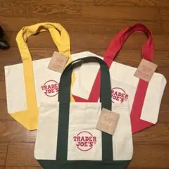 TRADER JOE'S ミニキャンバストートバッグ セット