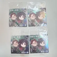 鬼滅の刃 ウエハース 炭治郎 義勇 セット シール