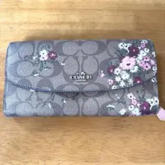 COACH コーチシグネチャー フローラル 長財布のサムネイル